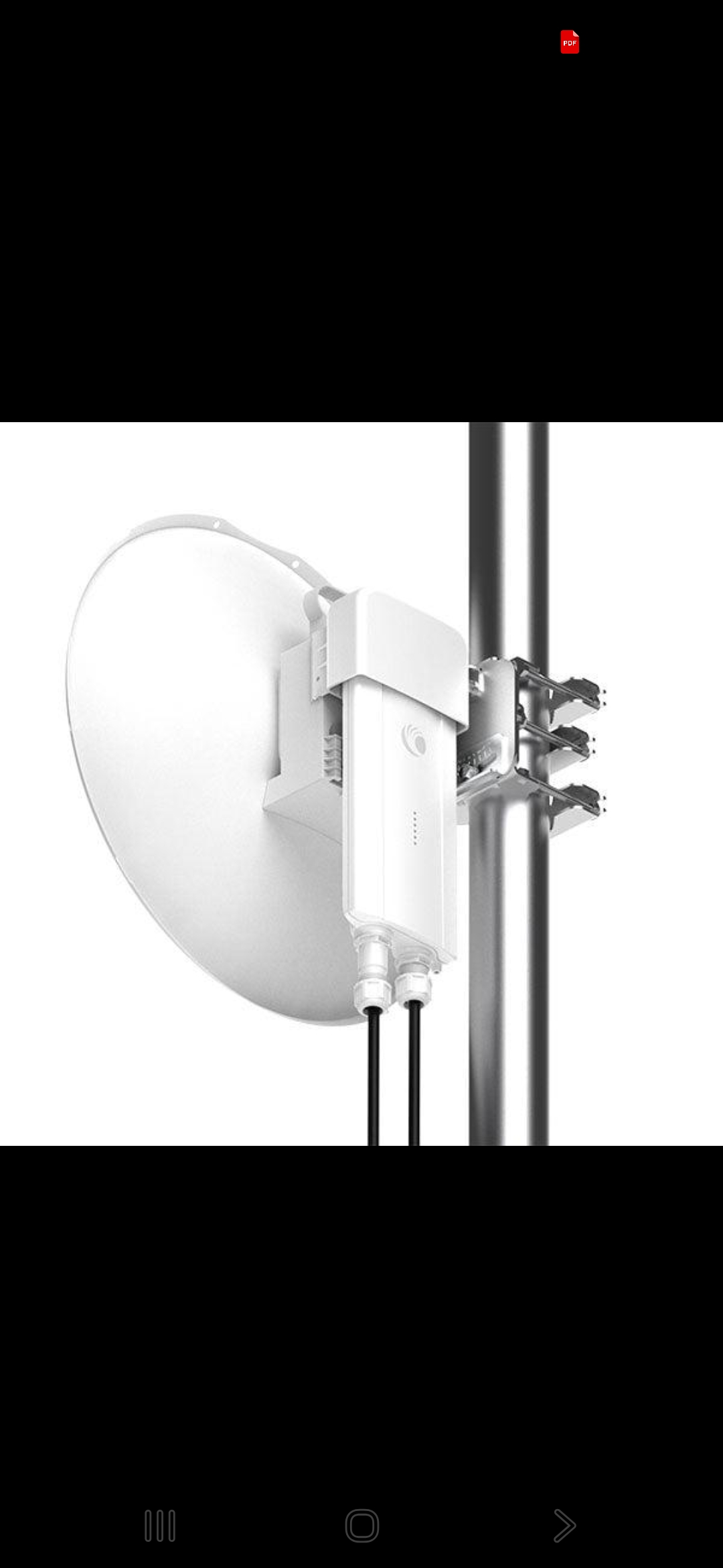 رادیو کمبیوم مدل | Cambium ePMP Force 4600C
