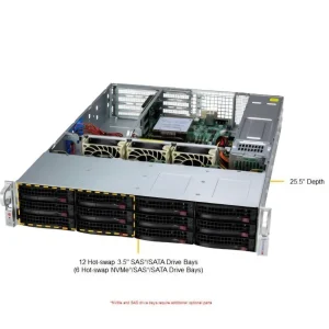 سرور سوپرمیکرو مدل Supermicro AS-2117C7-N